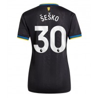 Dámy Fotbalový dres Manchester United Benjamin Sesko #30 2025-26 Třetí Krátký Rukáv